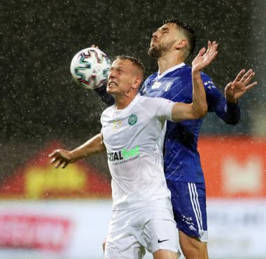 Wisła Płock - Warta Poznań 1:3. Mateusz Kuzimski