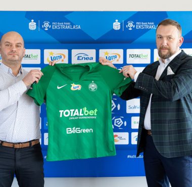 BeGreen sponsorem głównym Warty Poznań; Bartłomiej Farjaszewski i Piotr Lesiński