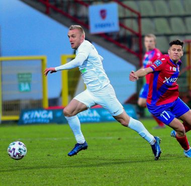 Raków Częstochowa - Warta Poznań. Jan Grzesik