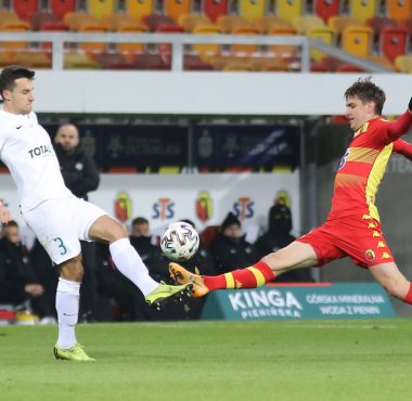 Jagiellonia Białystok - Warta Poznań. Jakub Kiełb