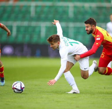 Warta Poznań - Jagiellonia Białystok 2:0. Mateusz Czyżycki