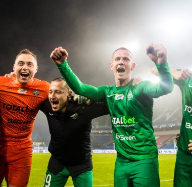 Wisła Kraków - Warta Poznań 0:1. Mateusz Kuzimski