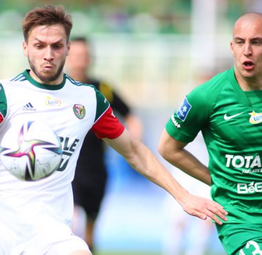 Warta Poznań - Śląsk Wrocław 2:3. Jakub Kuzdra