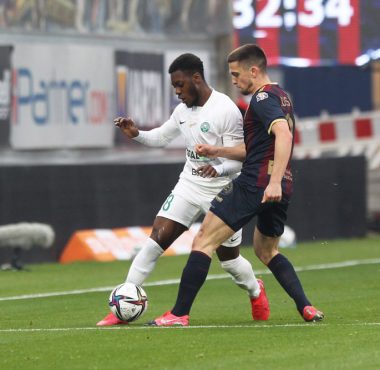 Pogoń Szczecin - Warta Poznań 1:1. Makana Baku