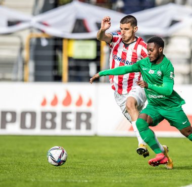 Cracovia - Warta Poznań 0:1. Makana Baku