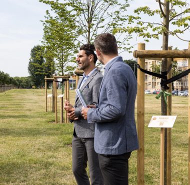 Aleja Warciarzy, otwarcie. Jarosław Żubka