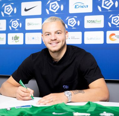 Milan Corryn podpisał kontrakt z Wartą Poznań; fot. Klaudia Berda