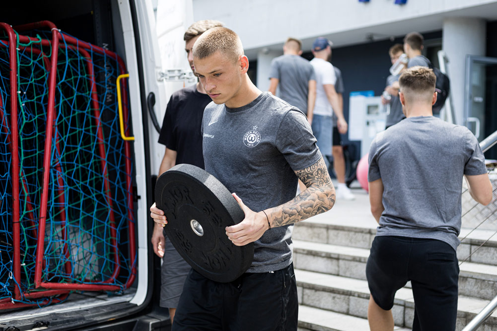 Warta Poznań wyjechała na obóz do Grodziska Wlkp. Jędrzej Grobelny