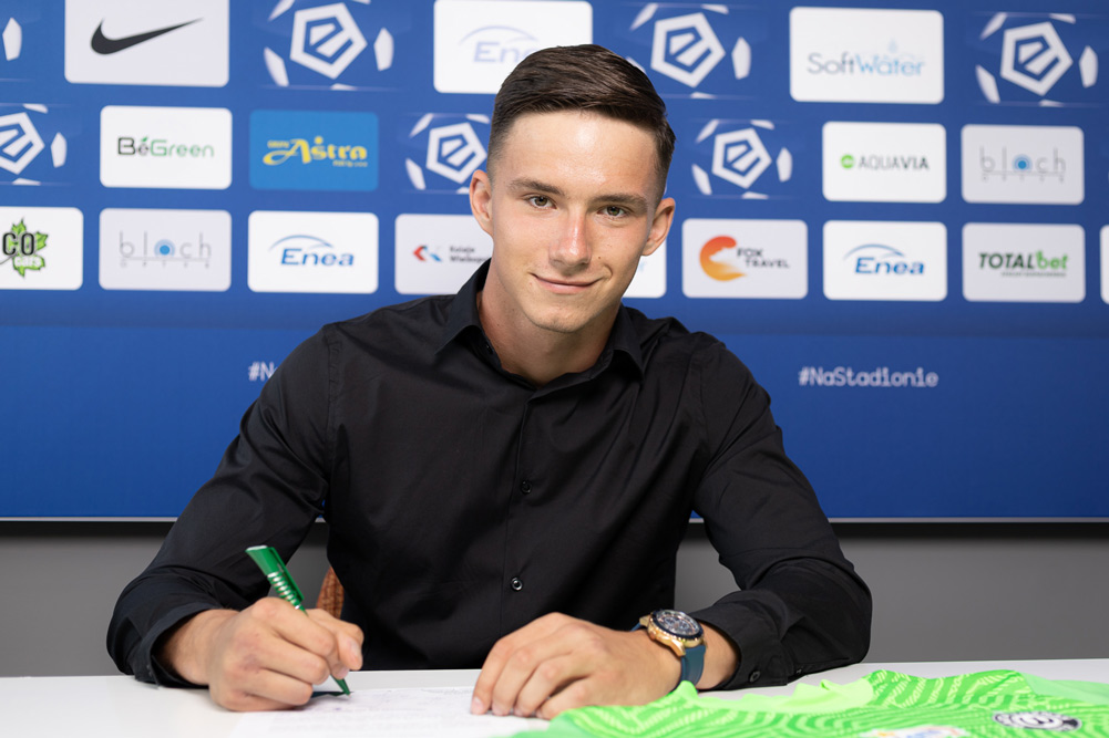 Patryk Prange podpisał kontrakt z Wartą Poznań