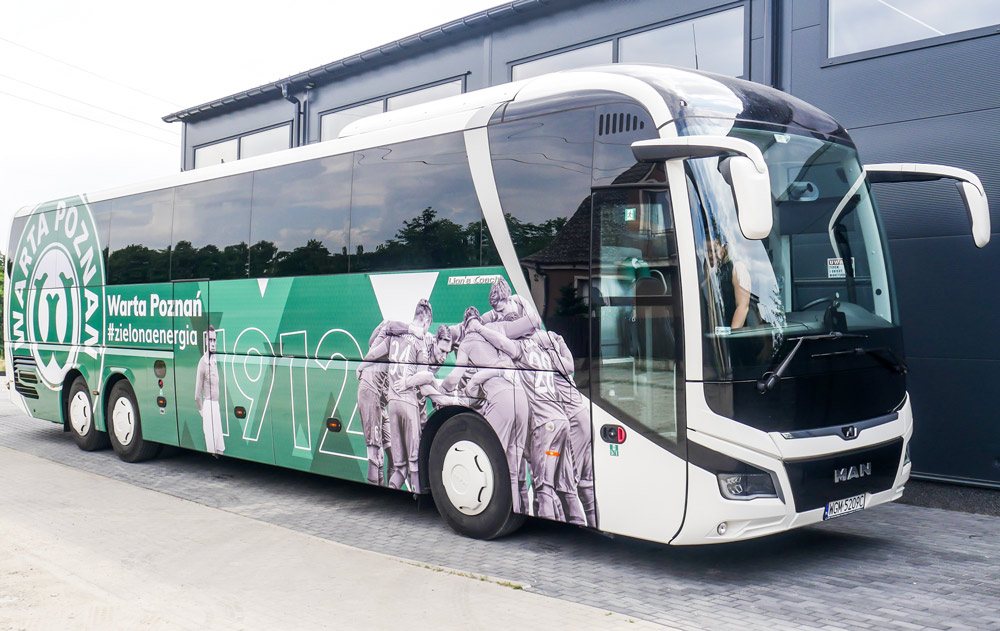 Man Lion’s Coach L R08. Nowy autokar Warty Poznań od Fox Travel
