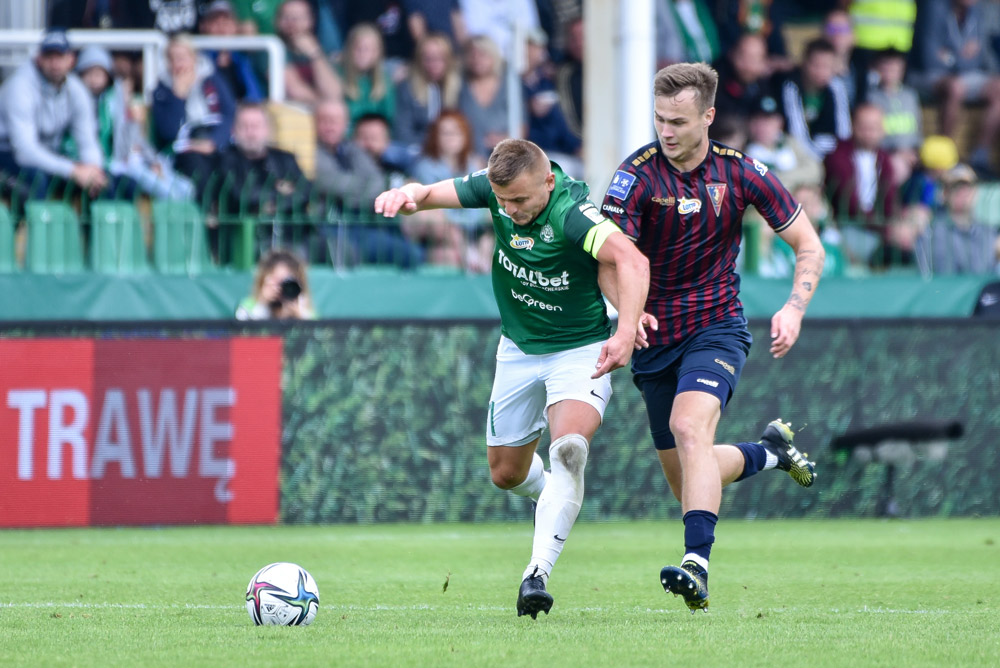 Warta Poznań - Pogoń Szczecin 1:1. Michał Jakóbowski