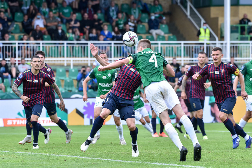 Warta Poznań - Pogoń Szczecin 1:1. Robert Ivanov