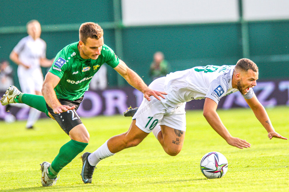 Górnik Łęczna - Warta Poznań 0:4. Milan Corryn