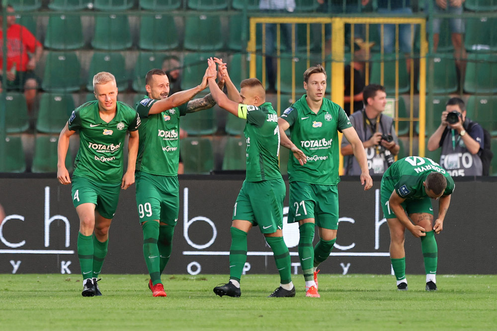 Piłkarze Warty Poznań