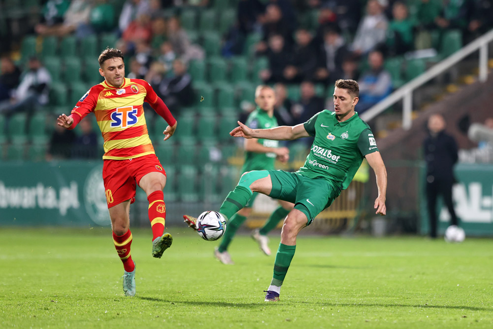 Warta Poznań - Jagiellonia Białystok 1:1. Szczegółowe statystyki. Aleks Ławniczak