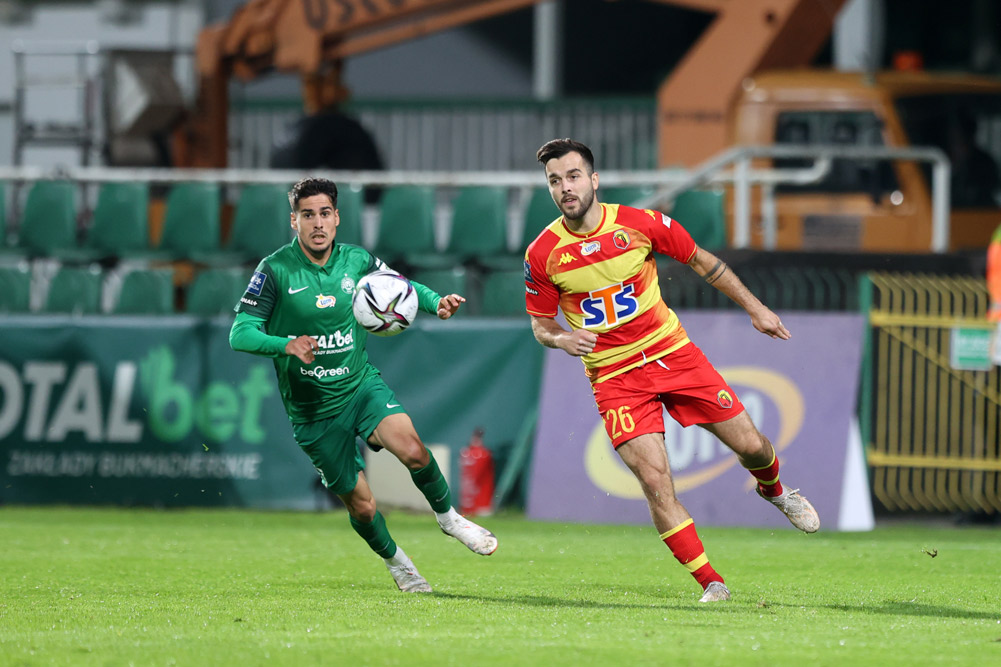Warta Poznań - Jagiellonia Białystok 1:1. Mario Rodriguez