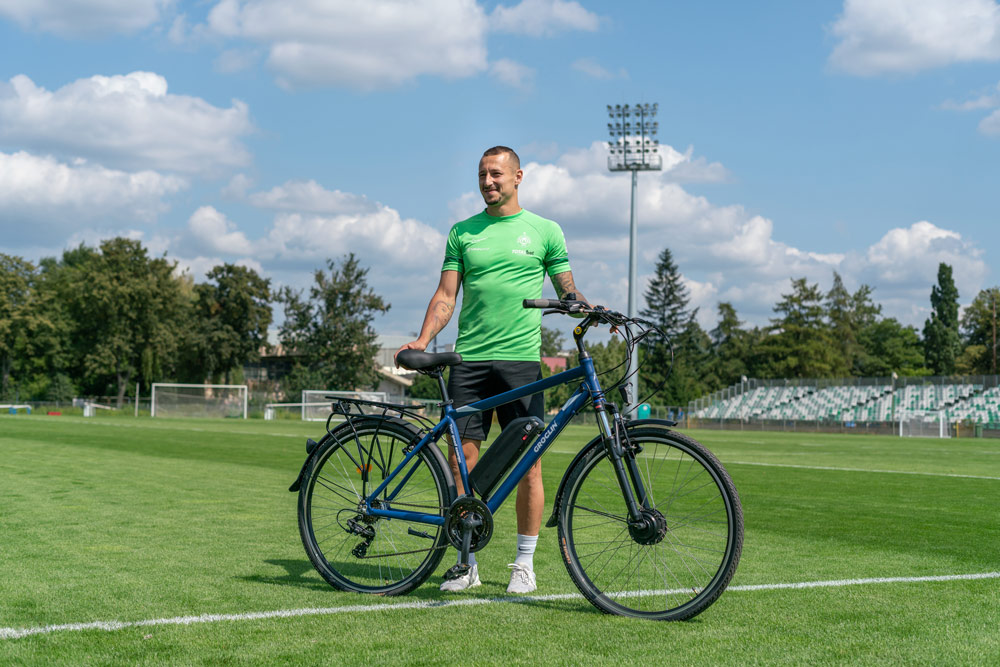 Groclin oficjalnym rowerem elektrycznym Warty Poznań