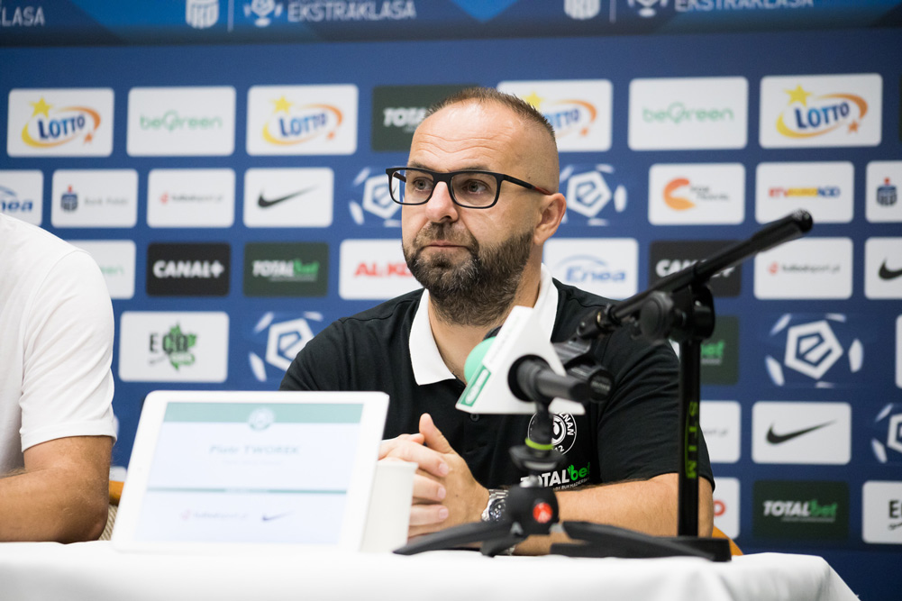 Warta Poznań - Legia Warszawa 0:2. Trener Piotr Tworek na konferencji prasowej