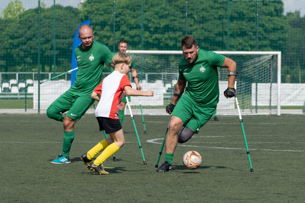 Trening otwarty amp futbolistów Warty Poznań w Swarzędzu