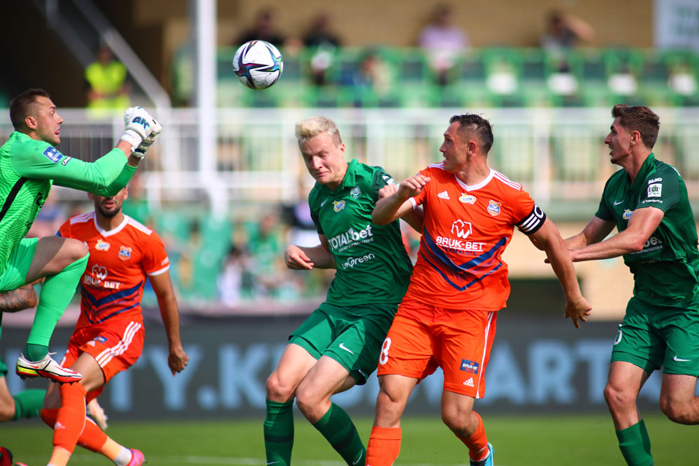 Warta Poznań - Bruk-Bet Termalica Nieciecza 0:0. Adrian Lis i Robert Ivanov. Szczegółowe statystyki