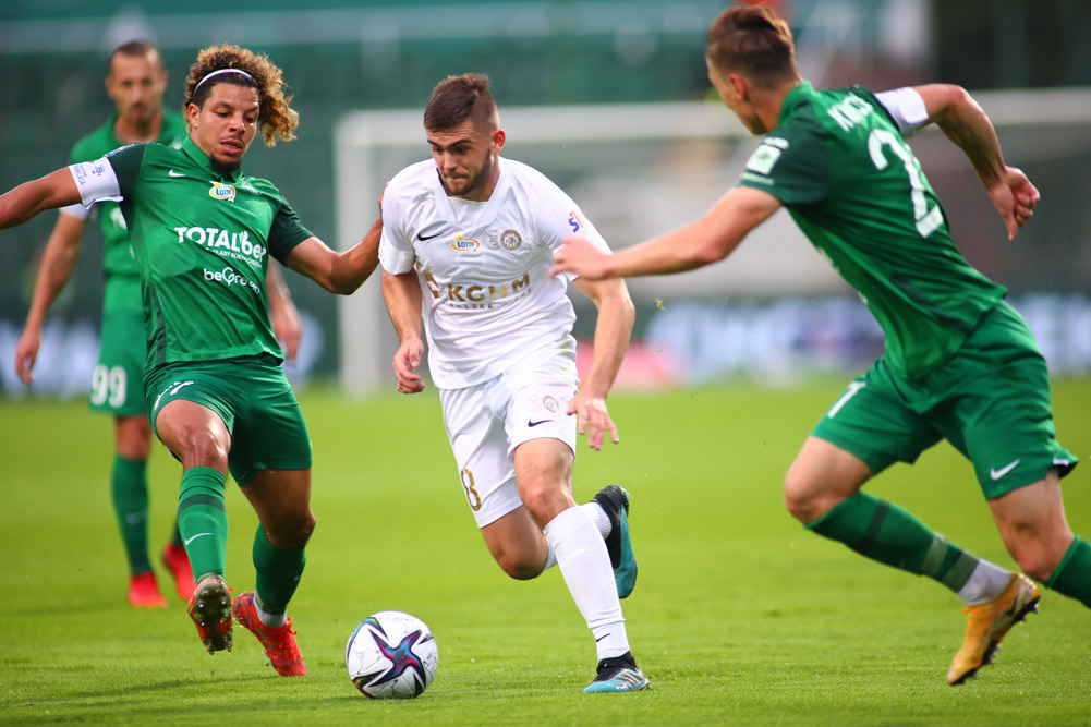 Warta Poznań - Zagłębie Lubin 0:2. Jayson Papeau. Skrót meczu