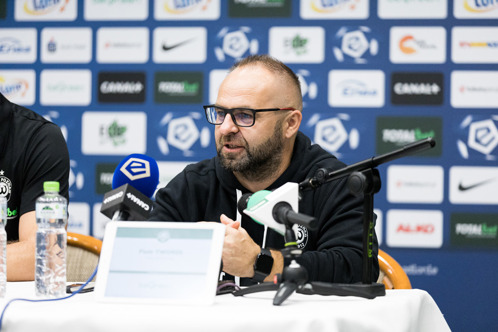 Warta Poznań - Zagłębie Lubin 0:2. Opinie trenerów. Trener Piotr Tworek