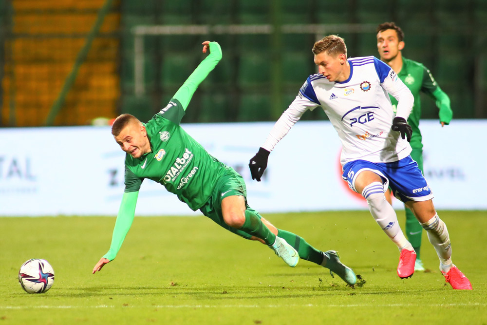 Warta Poznań - Stal Mielec 0:0. Michał Jakóbowski