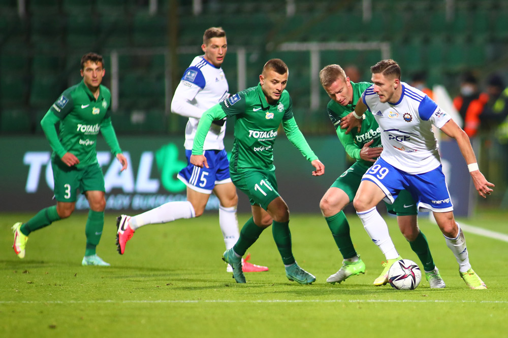 Warta Poznań - Stal Mielec 0:0. Skrót meczu