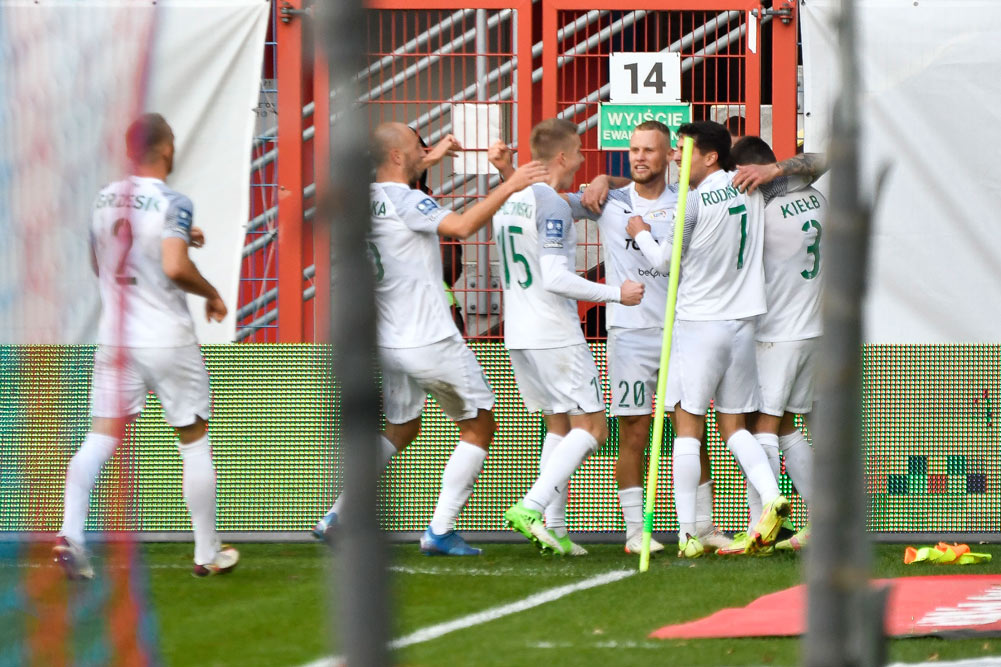 Piast Gliwice - Warta Poznań 0:1. Skrót meczu, wideo