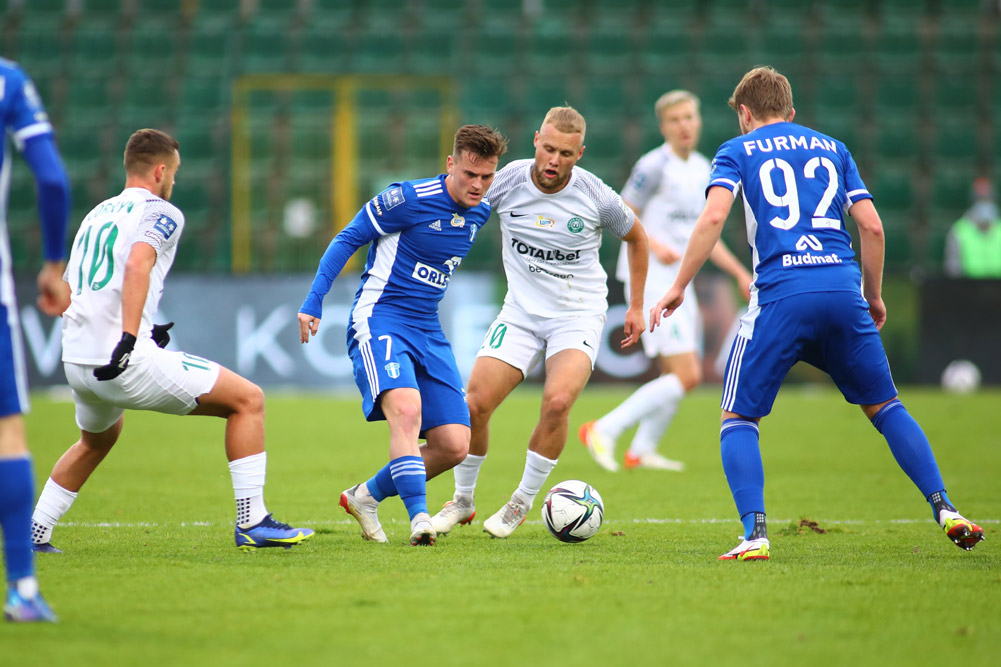 Warta Poznań - Wisła Płock 1:2. Szymon Czyż