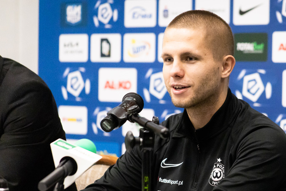 Warta Poznań - Śląsk Wrocław 2:1. Opinie trenerów, trener Dawid Szulczek