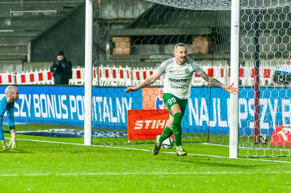 Pogoń Szczecin - Warta Poznań 1:1. Adam Zrelak; najskuteczniejsi
