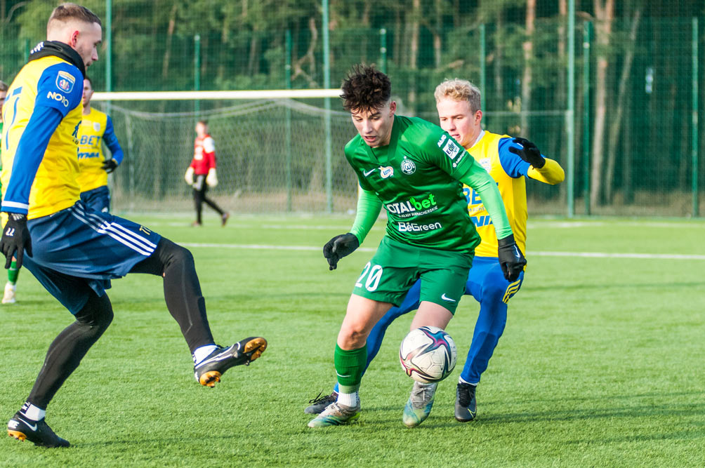 Sparing Warty Poznań. Kajetan Szmyt
