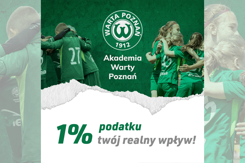 Przekaż 1 procent podatku Warcie Poznań