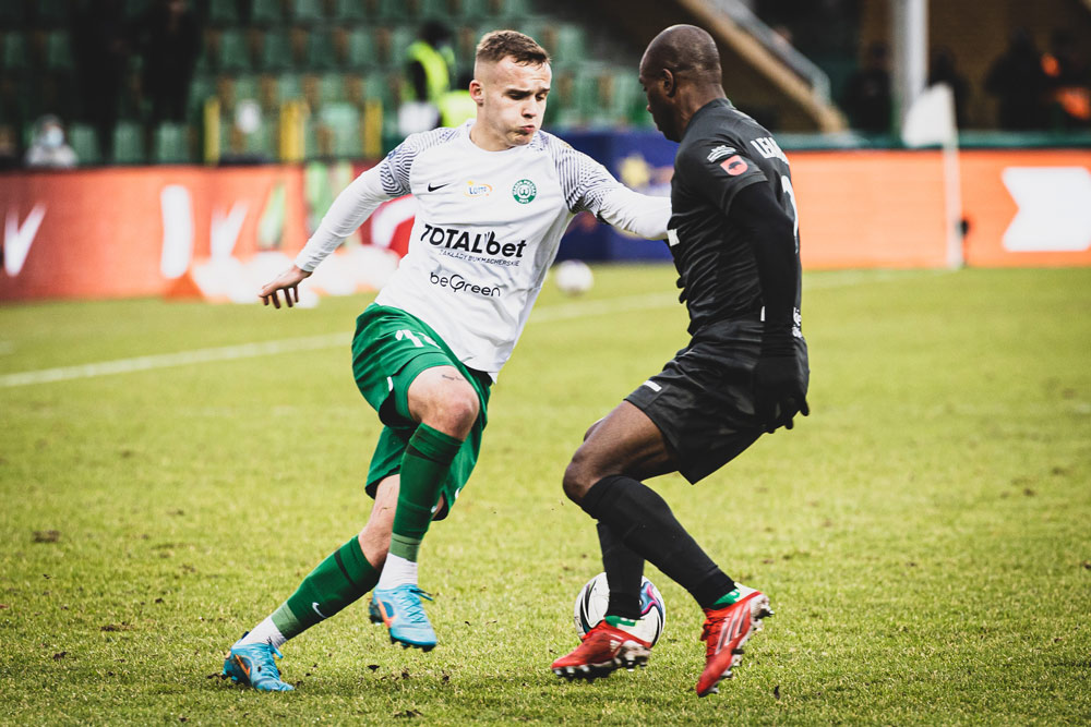 Warta Poznań - Górnik Łęczna 1:1. Wideo, skrót meczu, Daniel Szelągowski