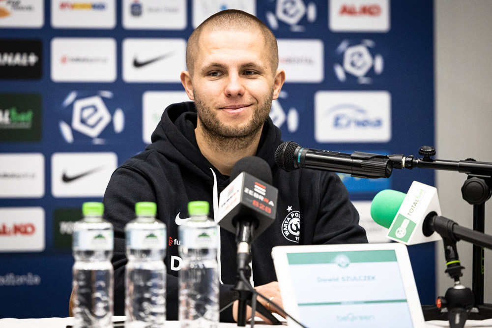 Warta Poznań - Radomiak Radom 3:1. Trener Dawid Szulczek