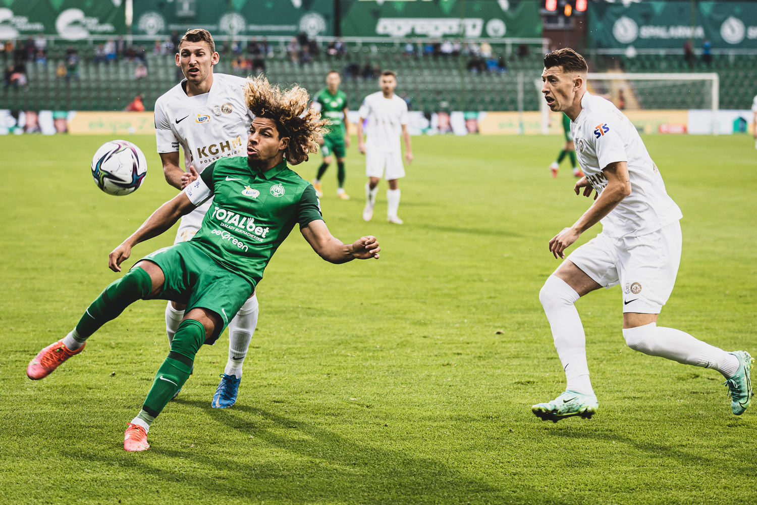 Warta Poznań - Zagłębie Lubin. Jayson Papeau