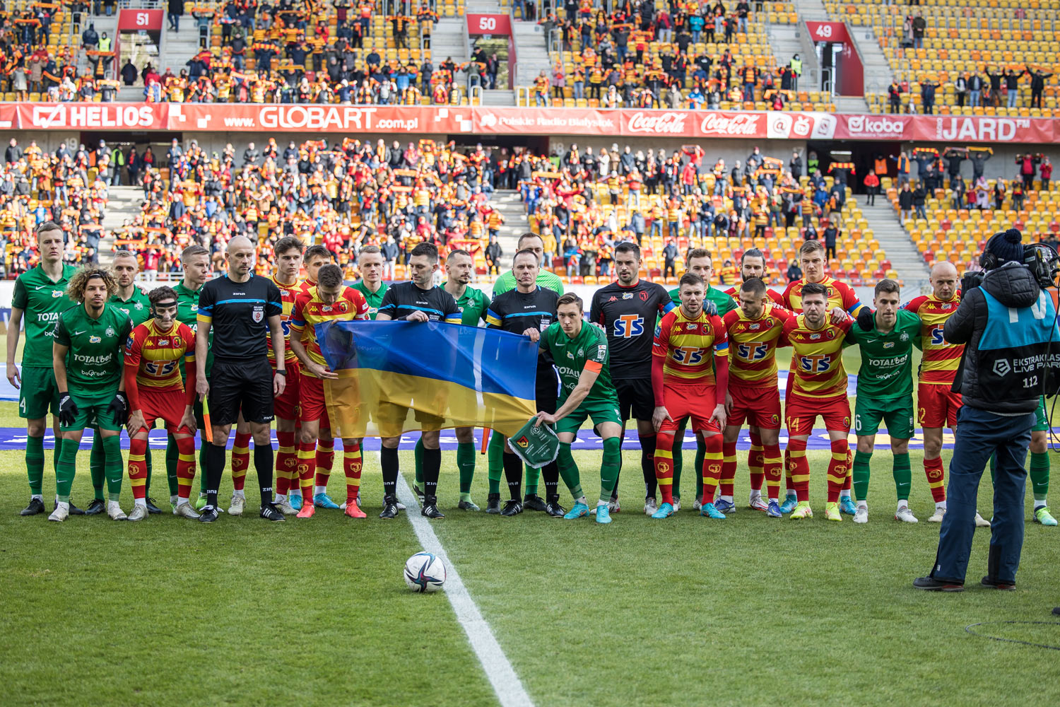 Darmowy wstęp dla obywateli Ukrainy na mecz Warta Poznań – Górnik Zabrze