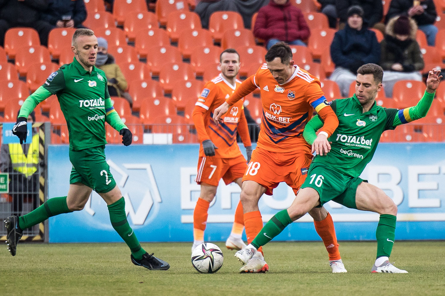 Bruk-Bet Termalica Nieciecza - Warta Poznań 1:0. Szczegółowe statystyki, Miguel Luis