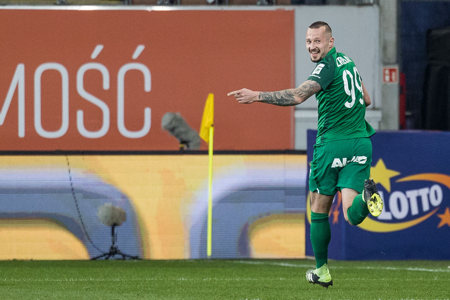 Zagłębie Lubin - Warta Poznań 0:4. Adam Zrelak, najskuteczniejsi