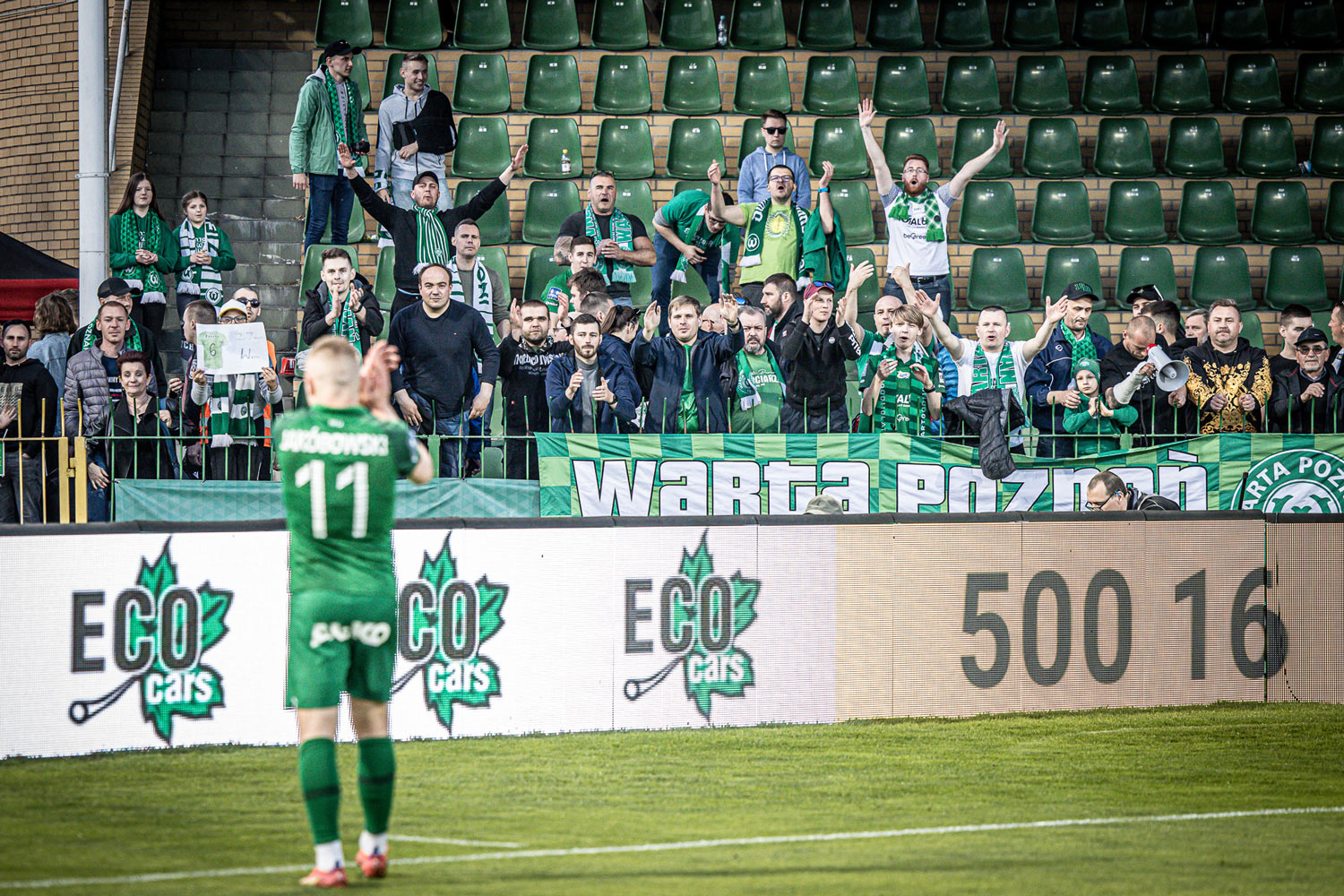 Sprzedaż biletów na derby Poznania, kibice Warty Poznań