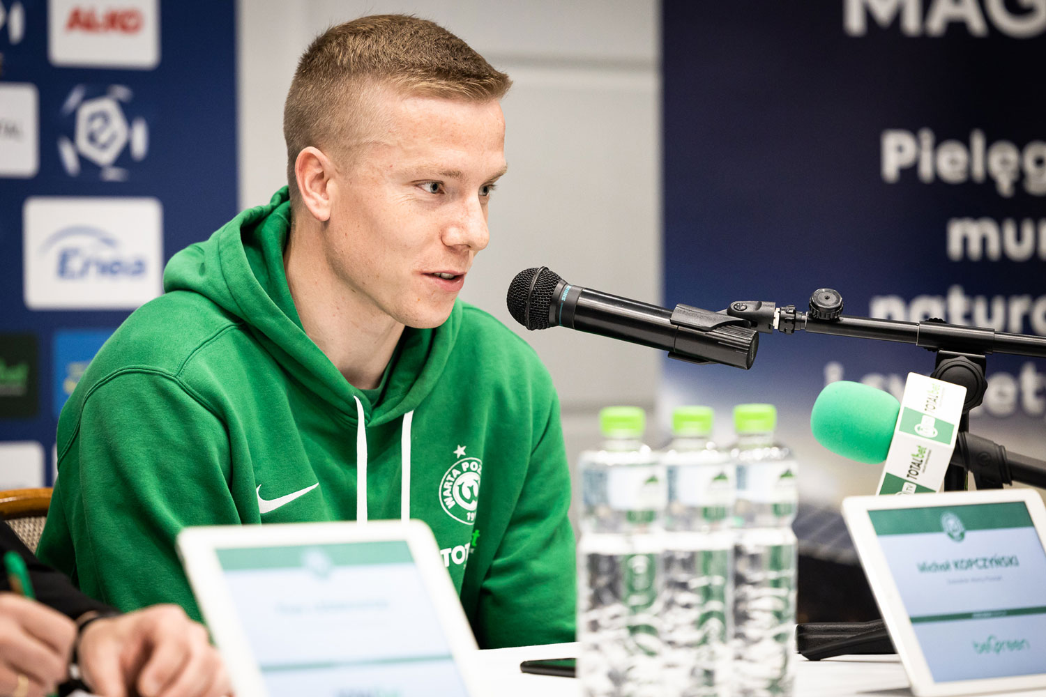 Warta Poznań - Piast Gliwice 2:3. Michał Kopczyński