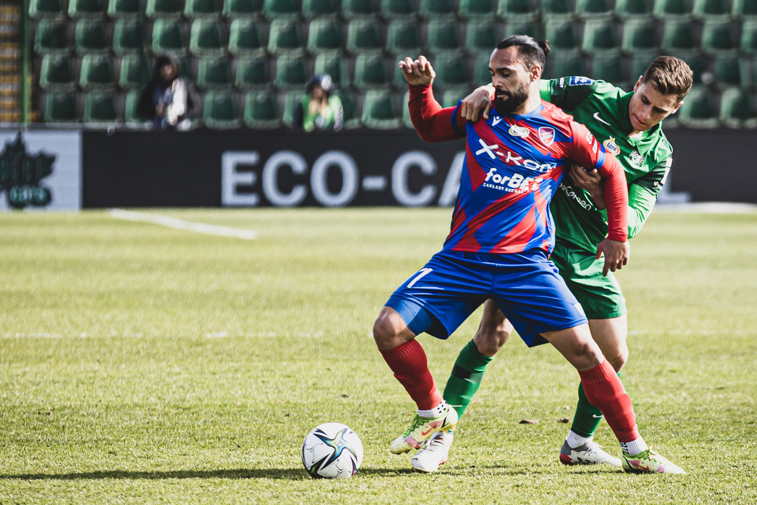Warta Poznań - Raków Częstochowa 0:2. Miguel Luis