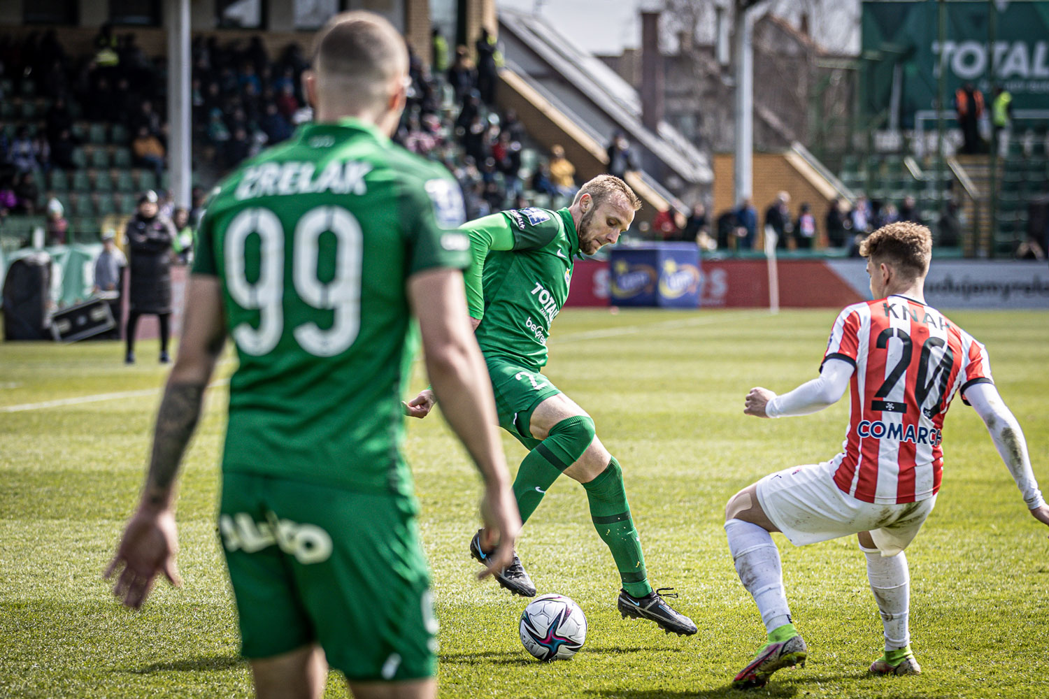 Warta Poznań - Cracovia 1:0. Skrót wideo; Jan Grzesik