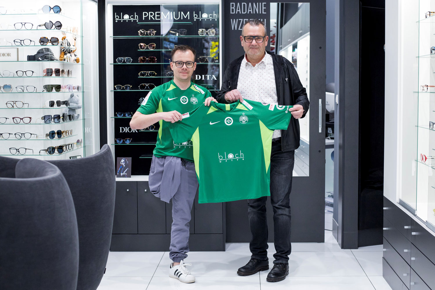 Bloch Optyk sponsorem drużyny amp futbolu Warty Poznań