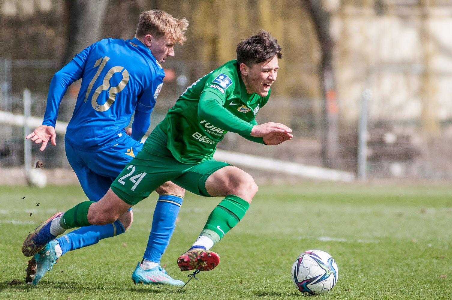 Warta Poznań - Lech II Poznań 0:1 w sparingu. Kajetan Szmyt