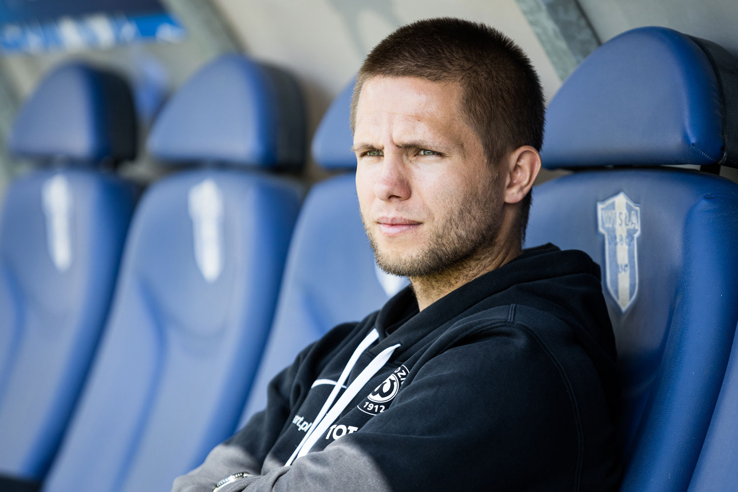 Wisła Płock - Warta Poznań 0:3. Trener Dawid Szulczek