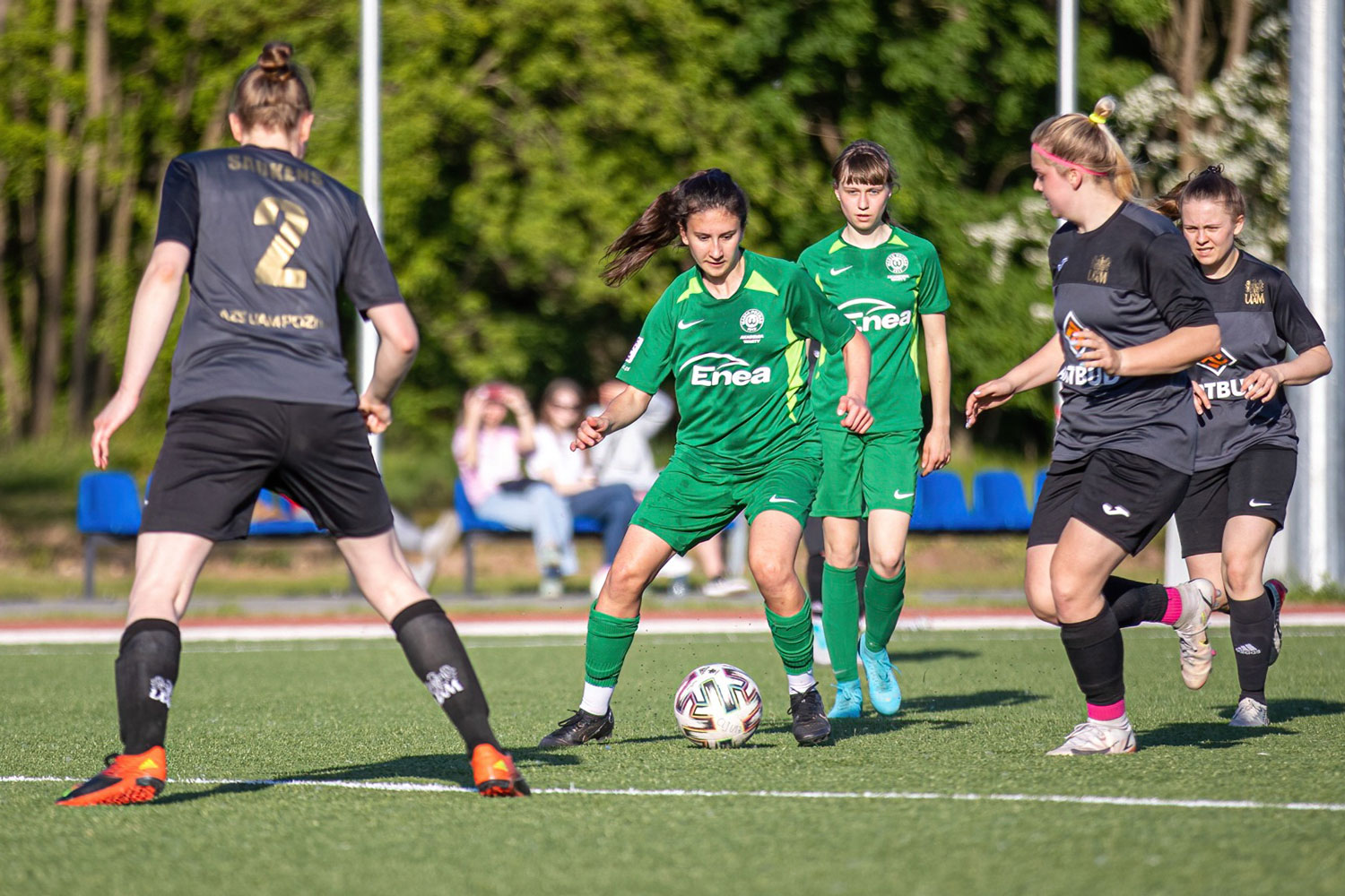 Warta Poznań - AZS UAM Poznań 7:0 w IV lidze kobiet. Matylda Kościelak