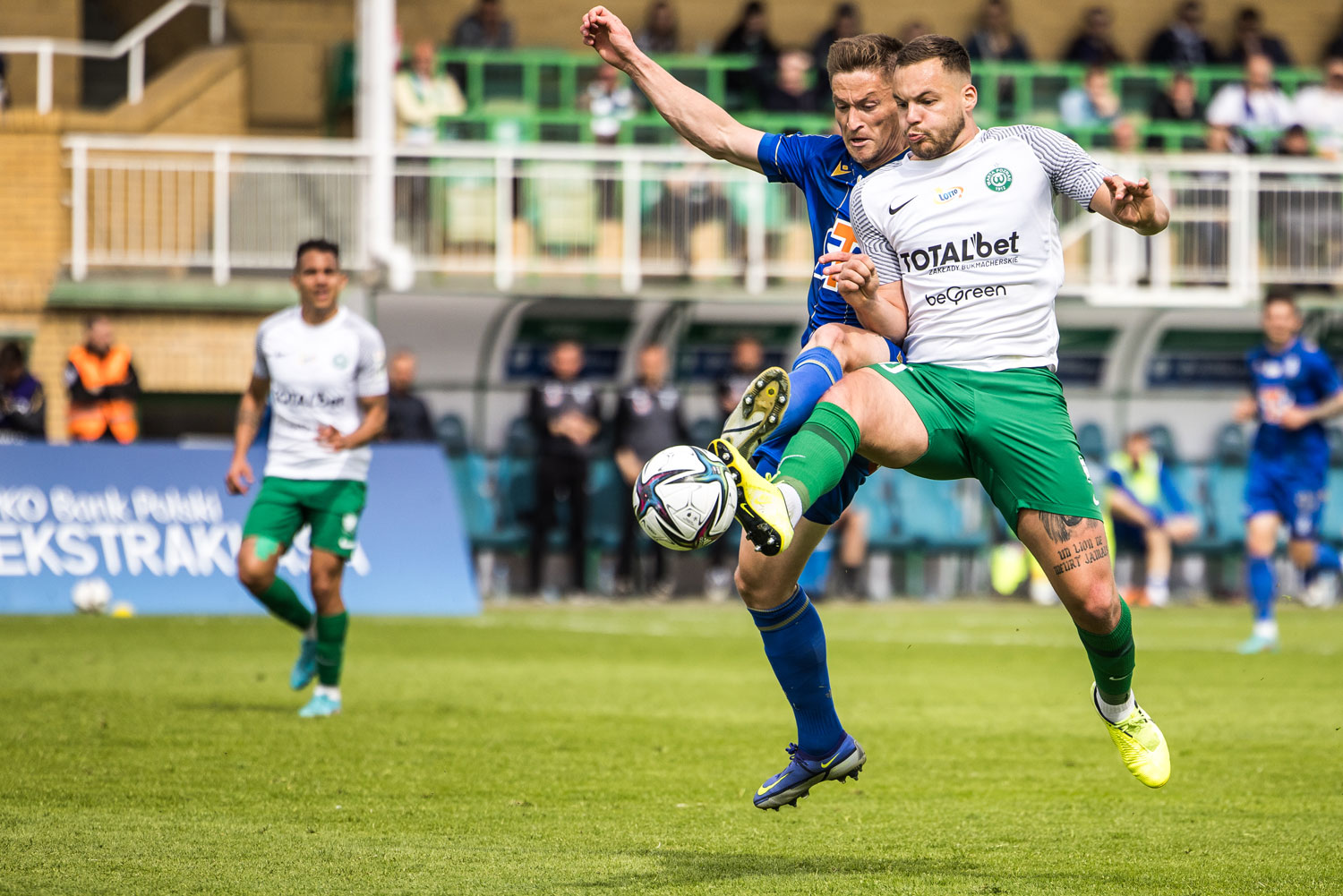 Warta Poznań - Lech Poznań 1:2. Milan Corryn