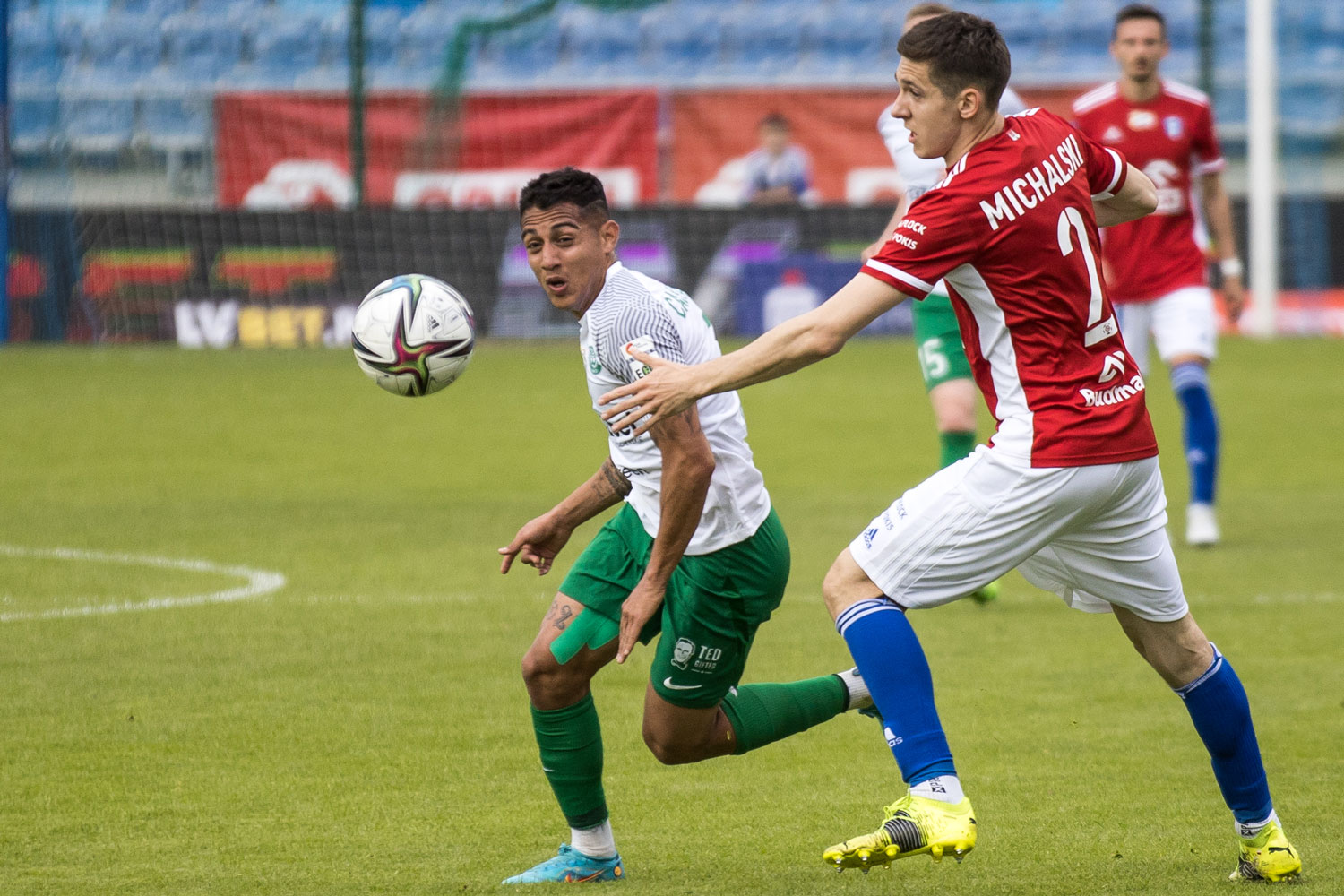 Wisła Płock - Warta Poznań 0:3. Frank Castaneda